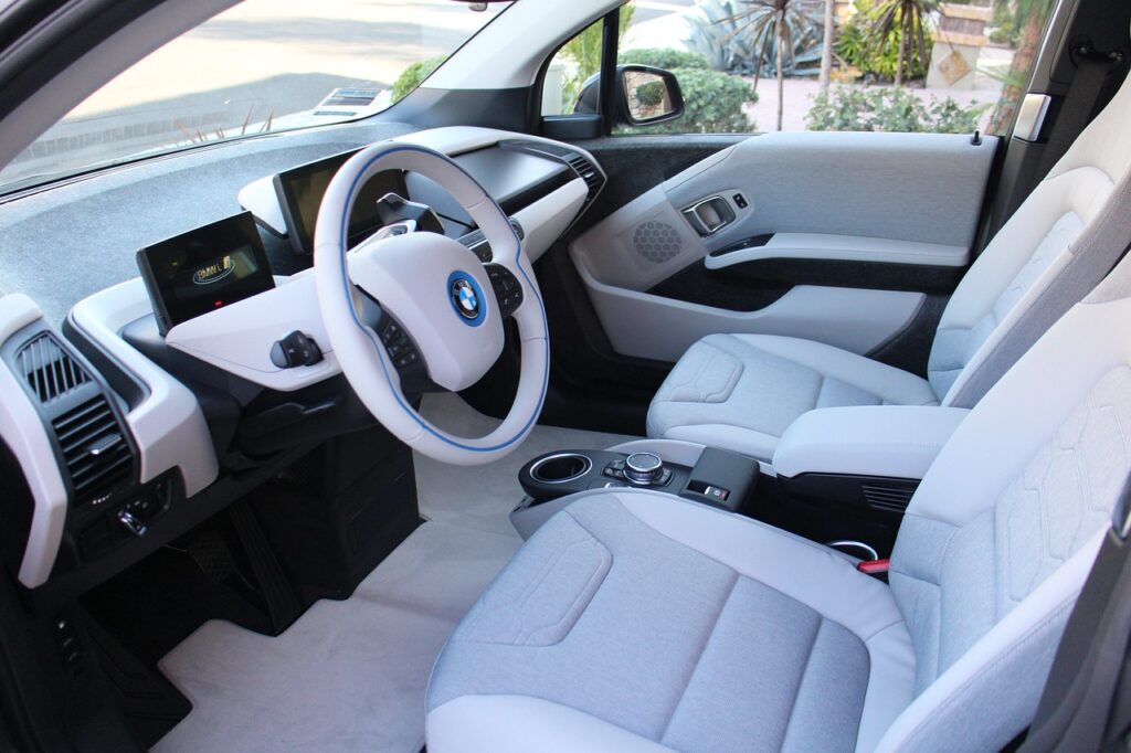 Top Interior Car Cleaner: The Ultimate Guide to a Spotless Finish 4 bmw, bmwi3, i3, car, automobile, car wallpapers, ev, electric, sedan, interior, blue car, blue interior