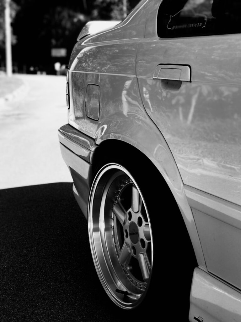 Tire Shine 101: How It Works & Why It Matters 3 a close up of a car