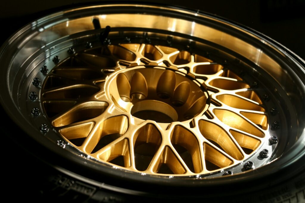 Tire Shine 101: How It Works & Why It Matters 1 black and silver car wheel