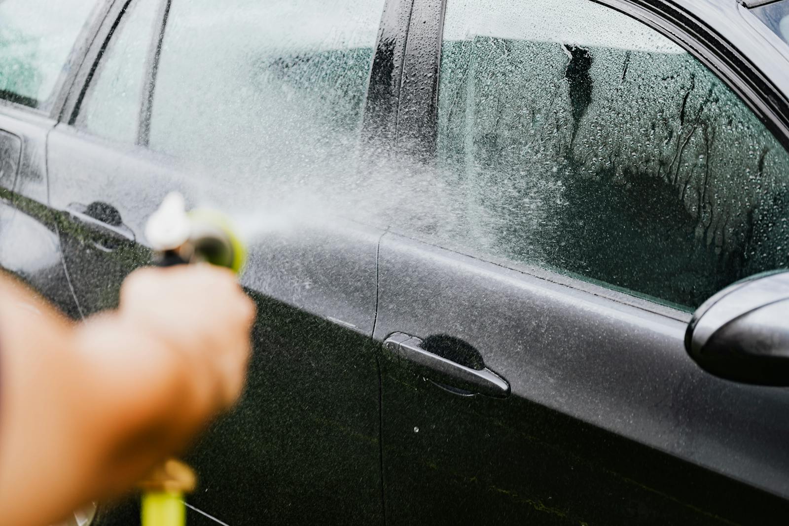 how to wash a car