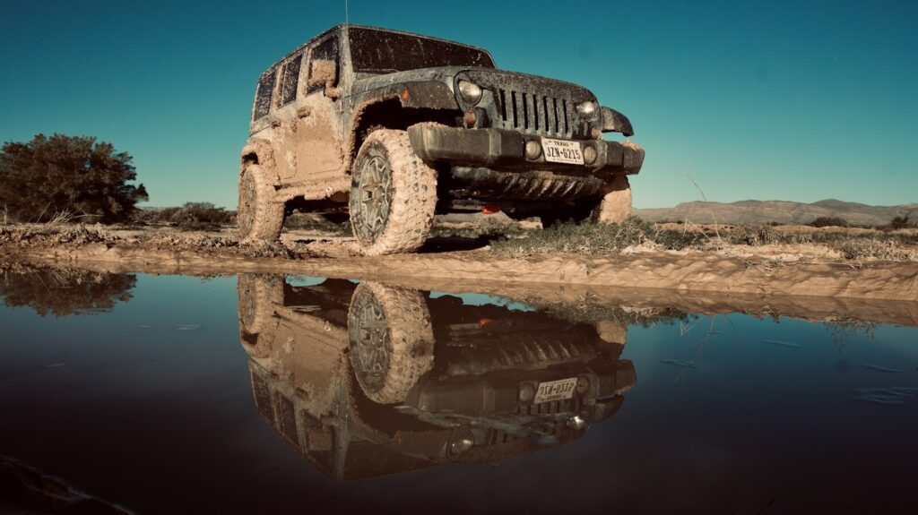Discover the Top Car Wash Nearby Frederick MD for a Gleaming Ride 1 black Jeep Wrangler Unlimited SUV parked near body of water under clear sky at daytime