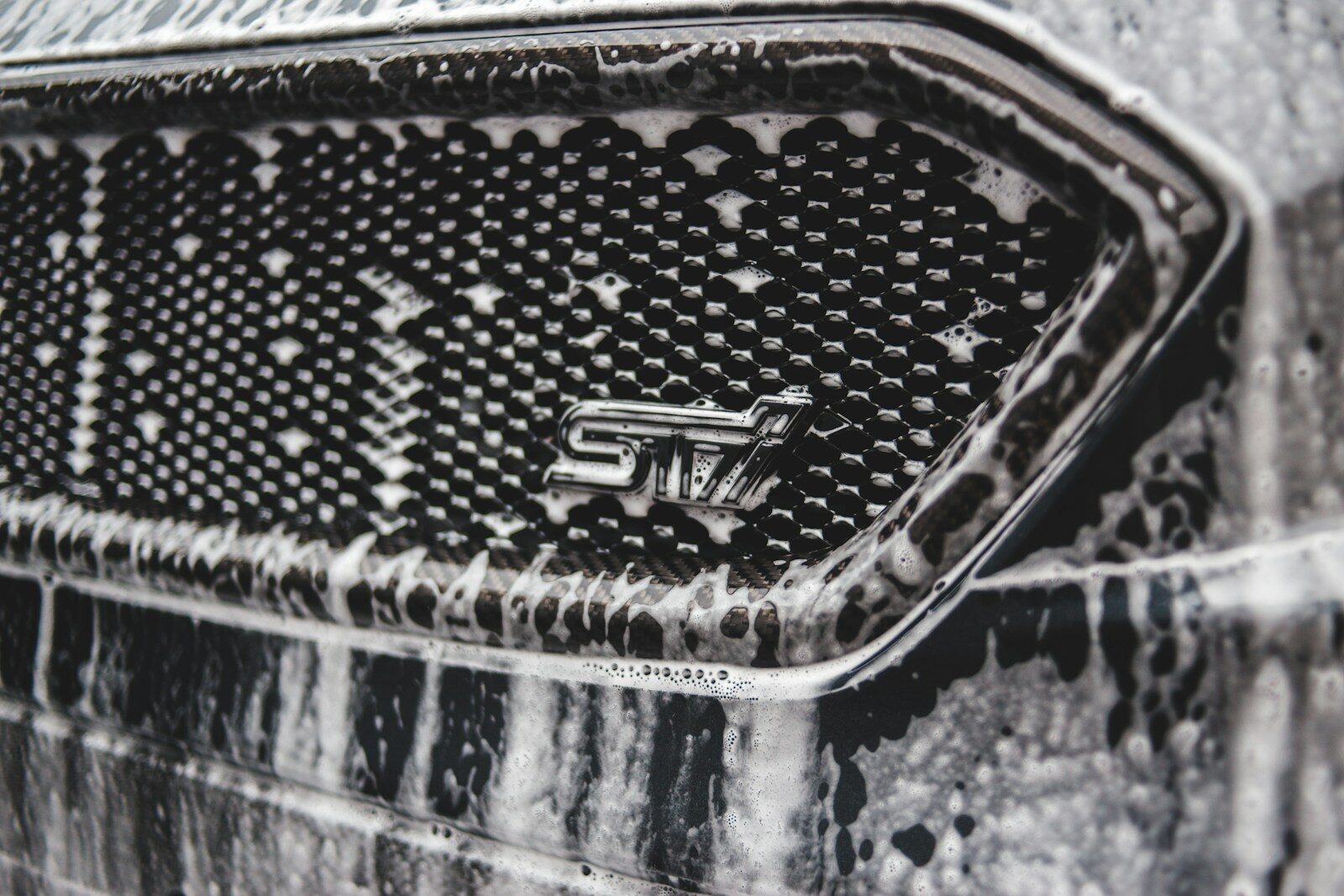 black and silver steel frame