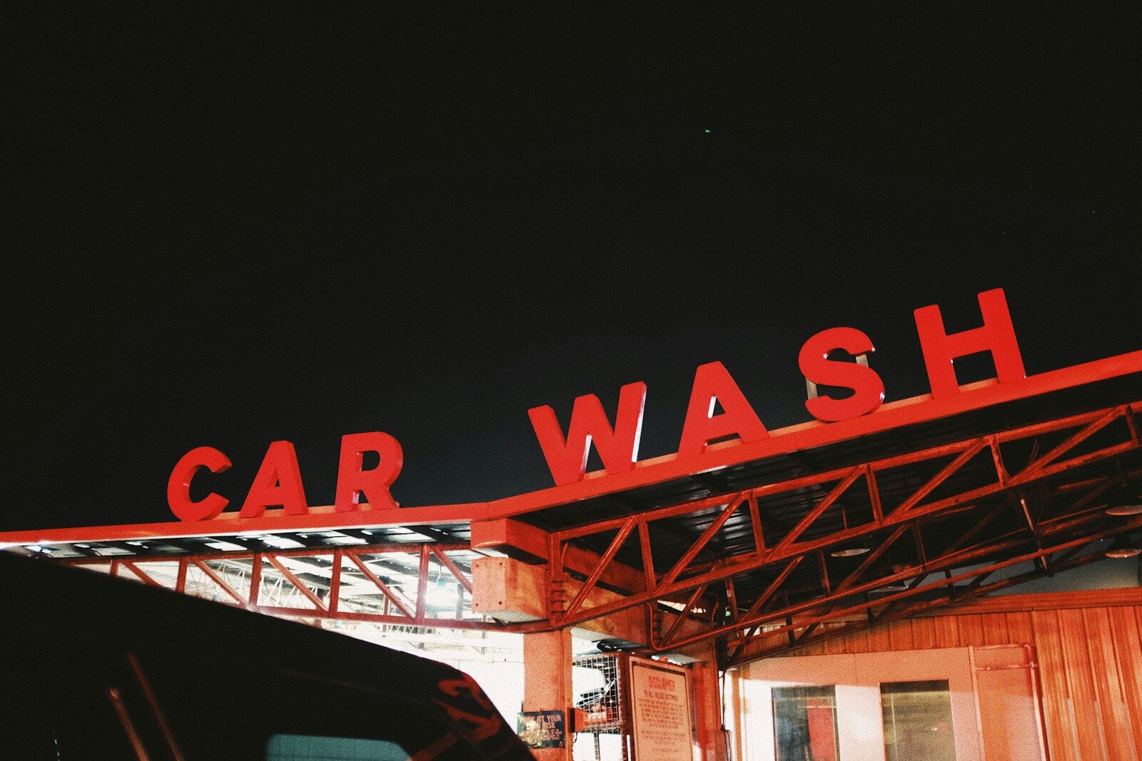 how to go through a car wash