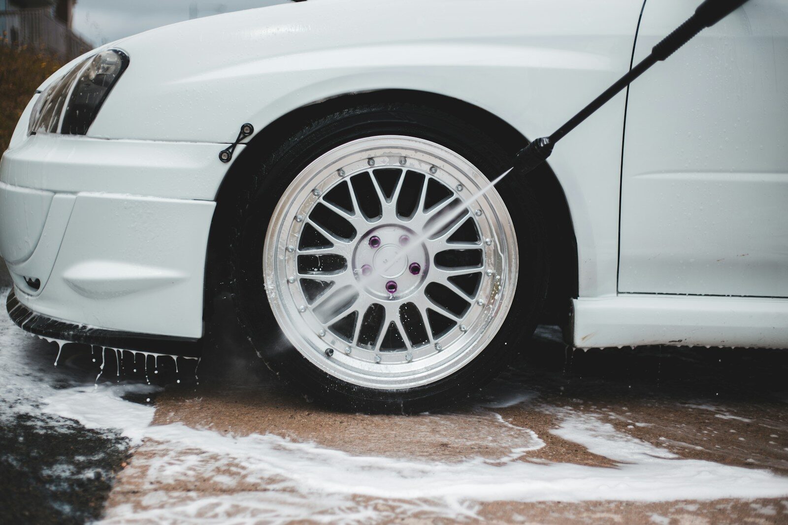 Photo by Erik Mclean how to wash a car