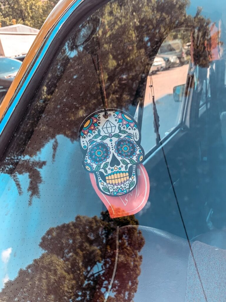 15 Car Accessories That Help Keep Your Vehicle Cleaner Longer in Frederick, Maryland 1 a car with a cartoon on it