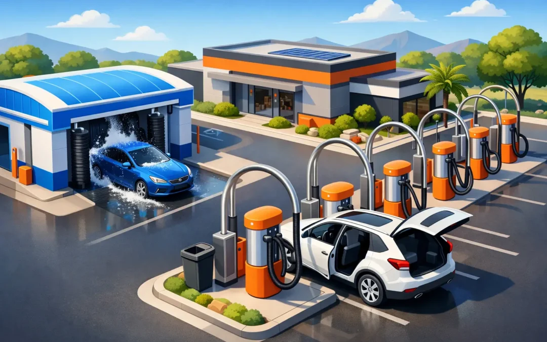 A Car Wash With Free Vacuums in Frederick