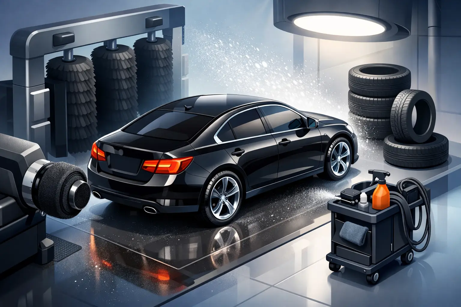 Tire Shine Car Wash Service That Looks Right Tire Shine Car Wash Service That Looks Right
