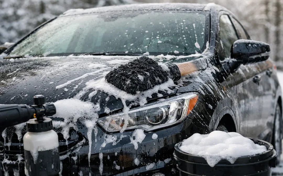 How to Wash Car in Winter Without Damaging It