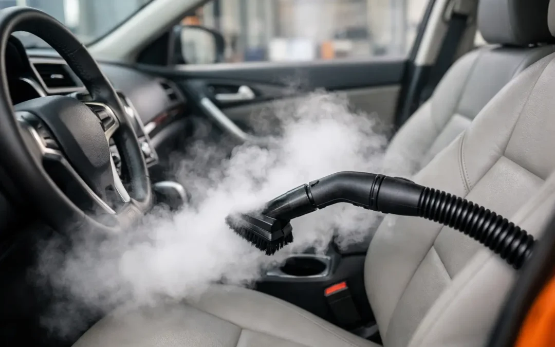 Can Steam Sanitize Your Car’s Interior Safely?