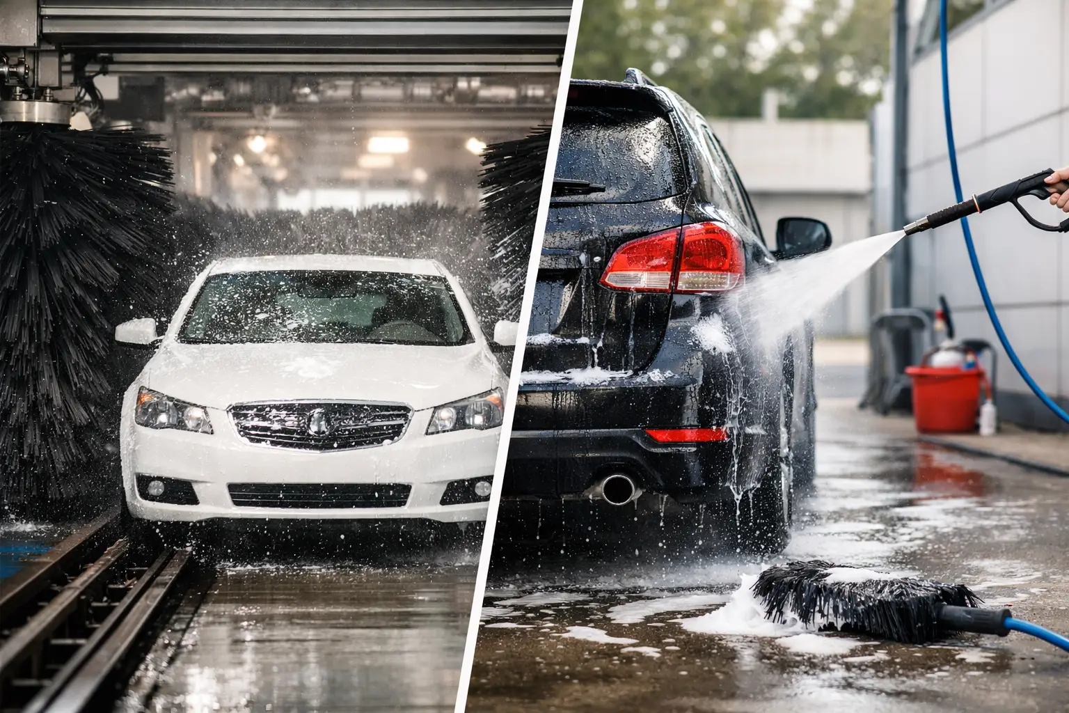 Tunnel Wash Versus Self Wash: Which Fits You?